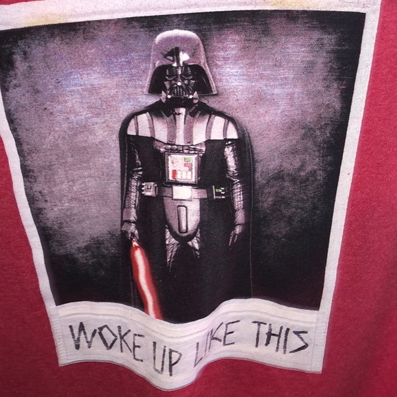 ✨✨”Woke up like this” Star Wars tee✨ - Picture 3 of 6